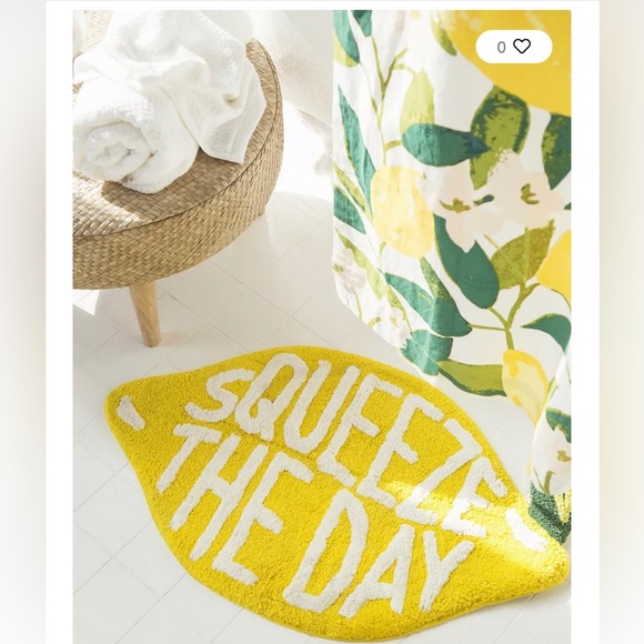 Urban Outfitters Bath Squeeze The Day Bath Mat Poshmark